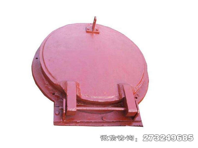 碧江钢制圆形管道拍门