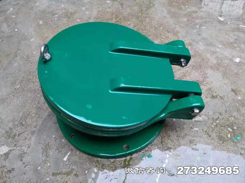 碧江铸铁圆形管道拍门