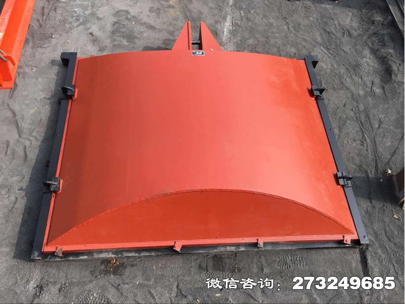 广汉弧形铸铁拍门