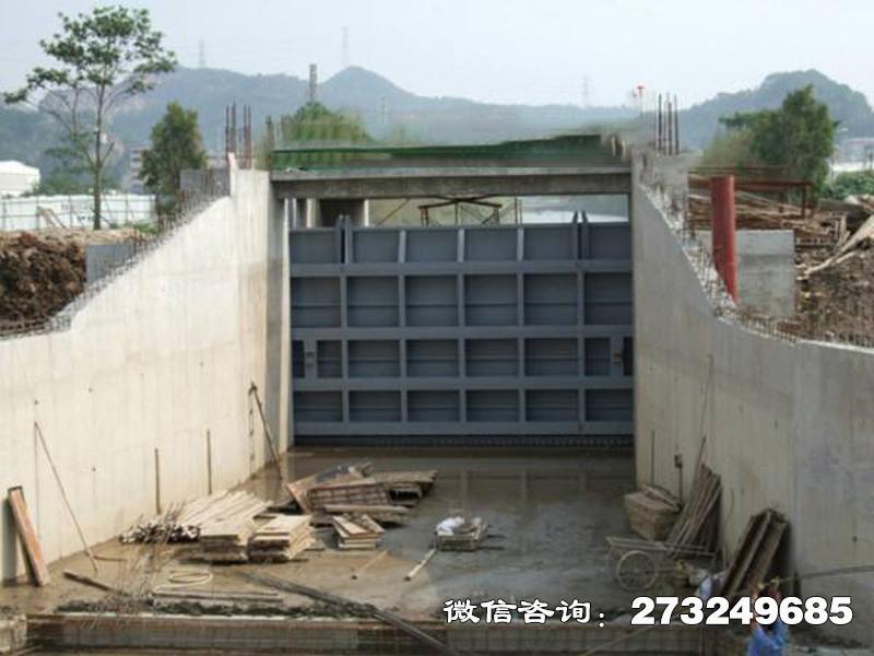 碧江水坝止水闸门